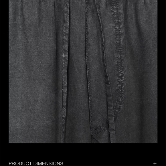 Zara FLOWY CROP PANTS - Picture 8 of 8